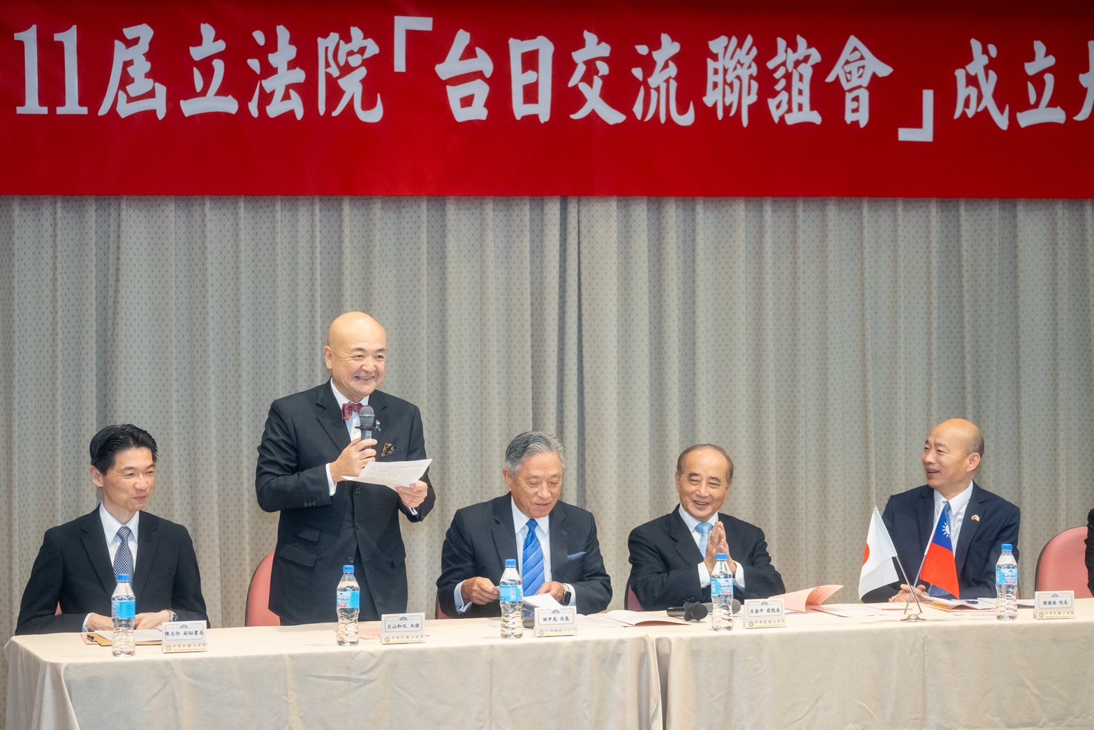 韓國瑜院長主持第11屆立法院「台日交流聯誼會」成立大會