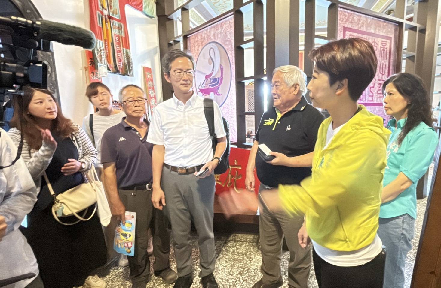 傳承上一代的故事！陳亭妃、陳碧玉促東勢北極殿大社文化館升級