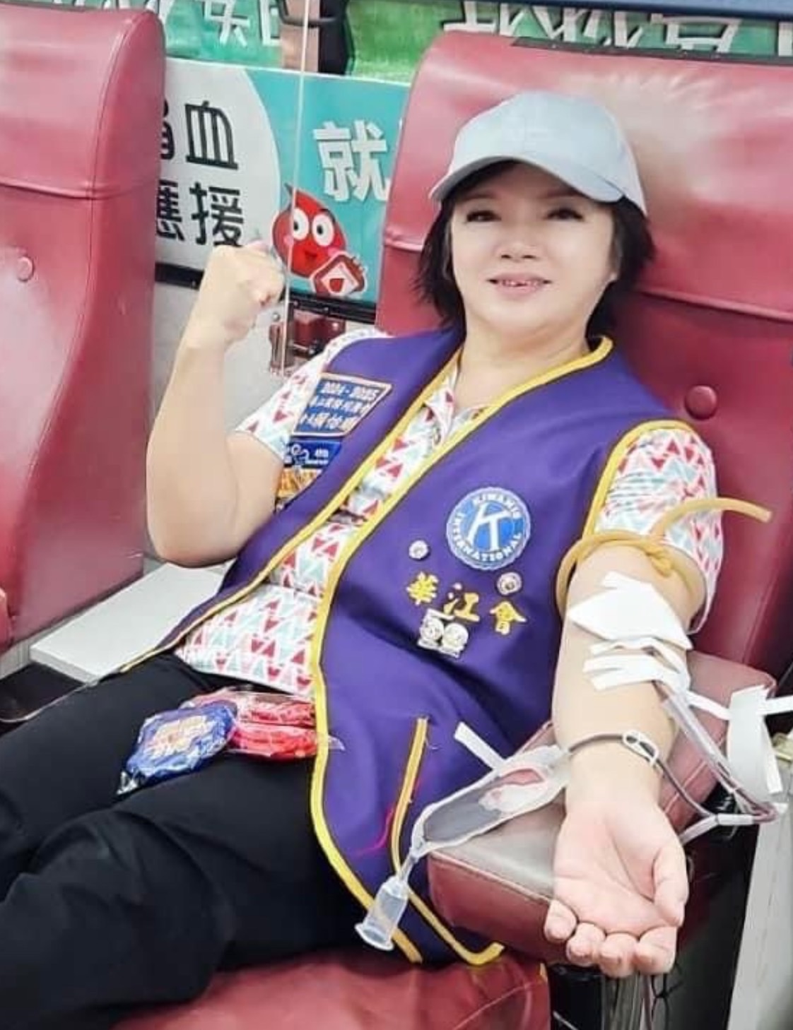 華江金城同濟會偕同友會舉辦捐血有愛 甄心付出活動