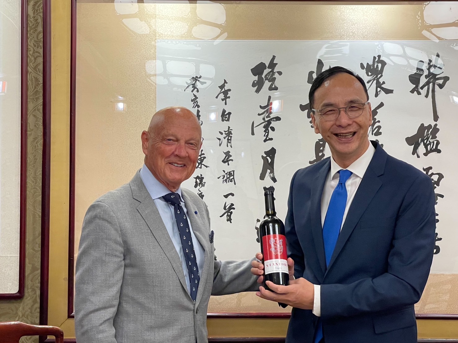 國民黨主席二會史丹佛大學胡佛研究所 盼台美共同強化國防 能源安全