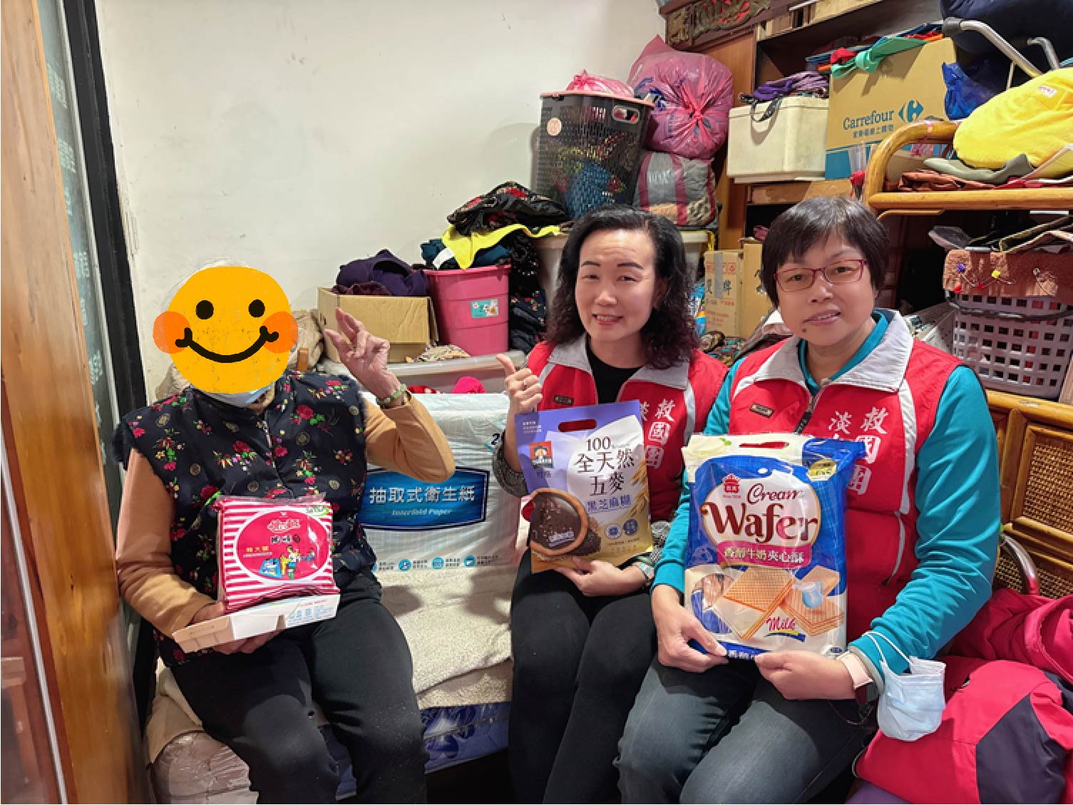 聚愛溫情送暖 新北市救國團扶弱送愛助1,882位寒士度好年