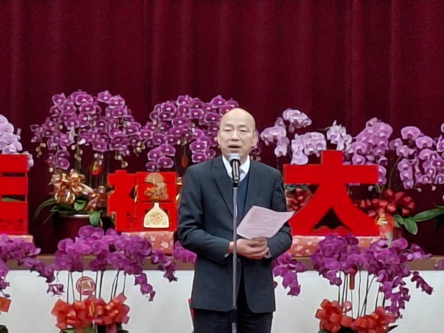 立法院團拜　韓國瑜強調自己是新同學。