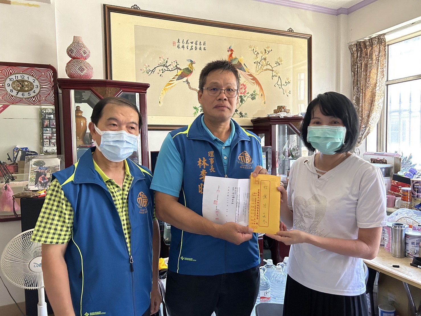 福林慈善協會援助一名長期熱衷行善的女志工