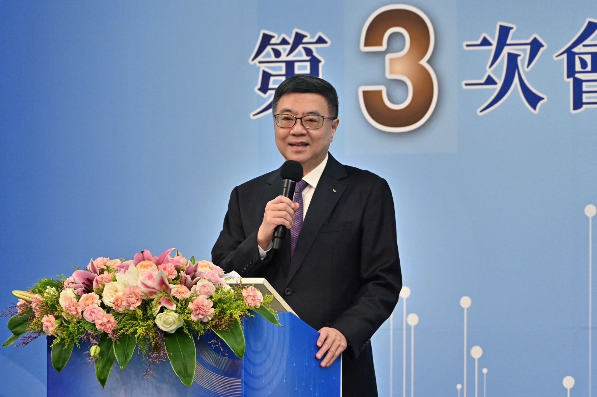 出席中華民國工商協進會會員大會 卓揆：雙軸並進推動經濟發展及強化治安工作 實現「國家安全、社會安定、人民安心」目標