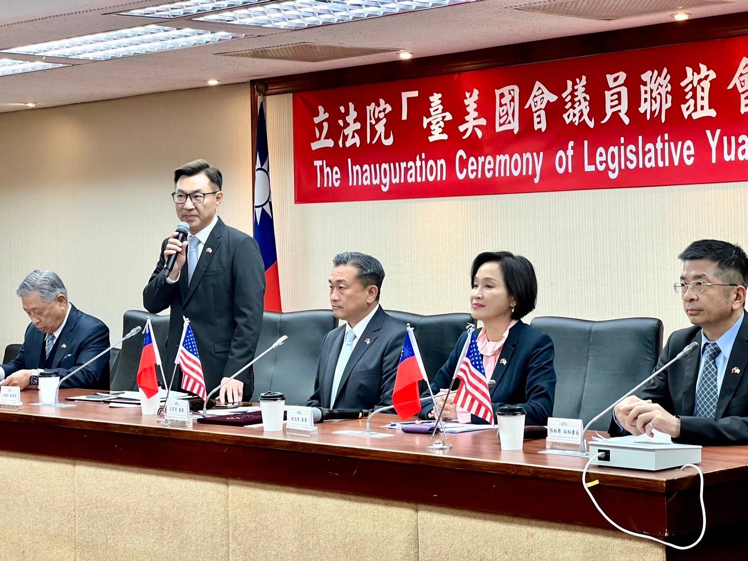 立法院跨黨派成立「臺美國會議員聯誼會」 王定宇：爭取美國跨黨派一致支持