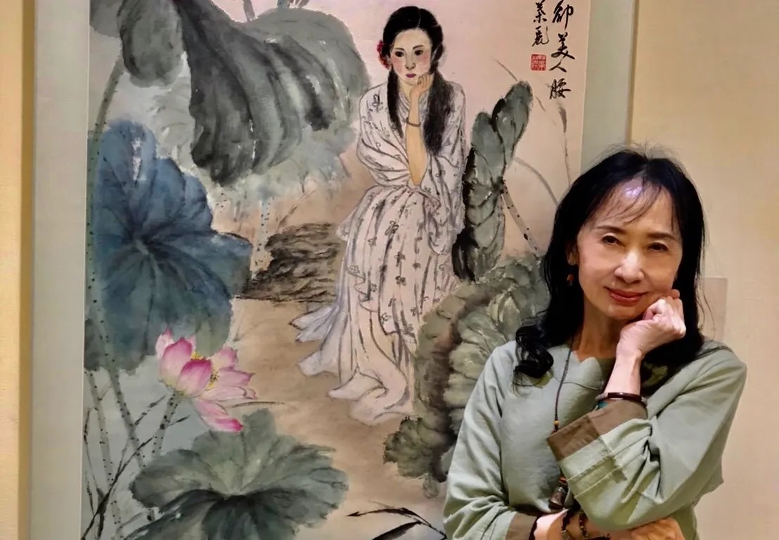 葉麗水墨創作邀請個展「徜徉天地游於藝」