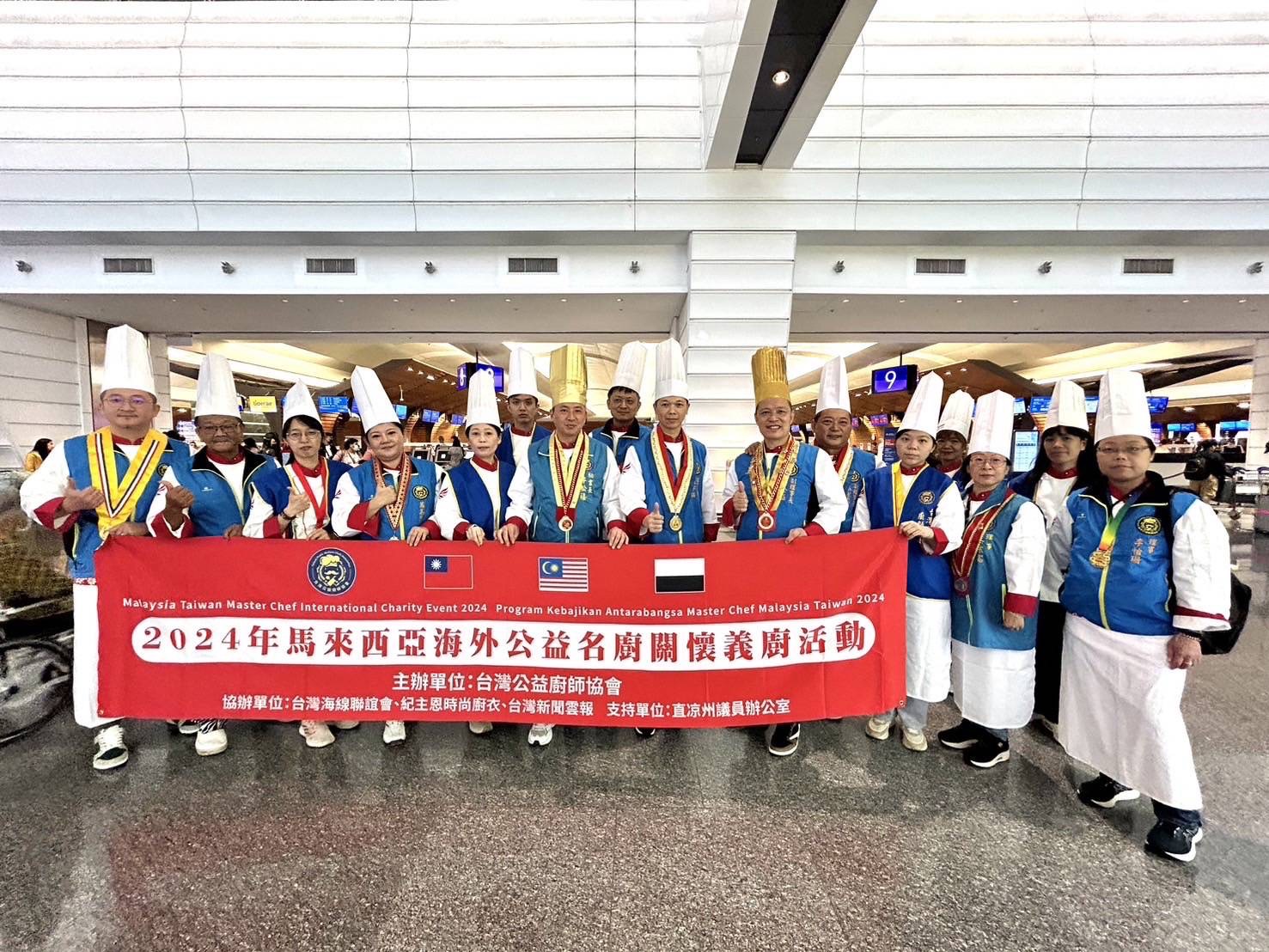 台灣公益廚師協會跨國馬來西亞送愛 善心老人院義務烹飪